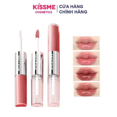 Son 2 đầu MISTINE Tipsy-lock Lip Duo