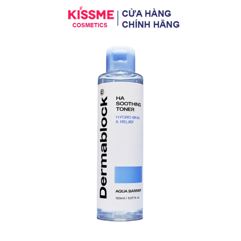 Nước Hoa Hồng Dermablock HA Soothing Toner 150ml