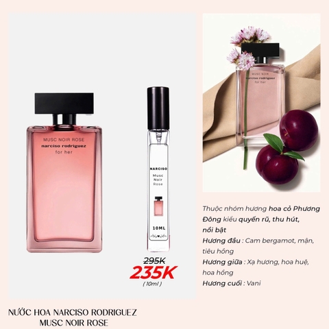 Nước Hoa Narciso Rodriguez For Her Musc Noir Rose