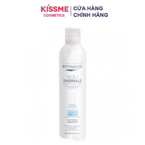 Xịt khoáng cấp ẩm Byphasse Eau Thermale 100% Naturelle