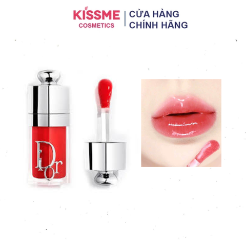 Son Dưỡng Môi Dior Addict Lip Glow Oil 031 Strawberry Glaze Màu Đỏ Dâu