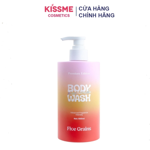 Sữa Tắm Sáng Da Five Grains Niacinamide Body Wash 500ml