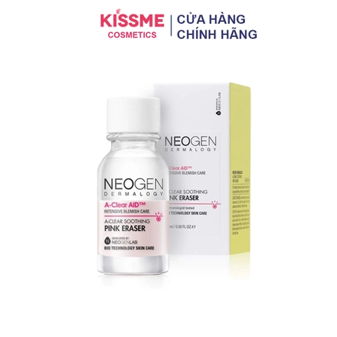 Chấm mụn giảm sưng viêm Neogen Dermalogy A-Clear Soothing Pink Eraser 15ml