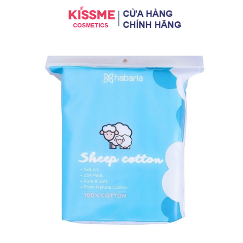 Bông Tẩy Trang Habaria Sheep Cotton 234 Miếng