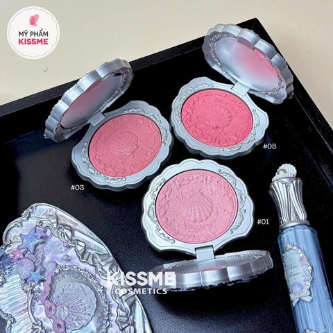 Phấn Má Hồng Flower Knows Shell 's Jewel Blush Powder