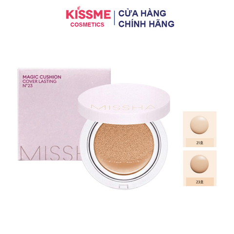 Phấn Nước Missha Magic Cushion Cover Lasting SPF50+PA+++