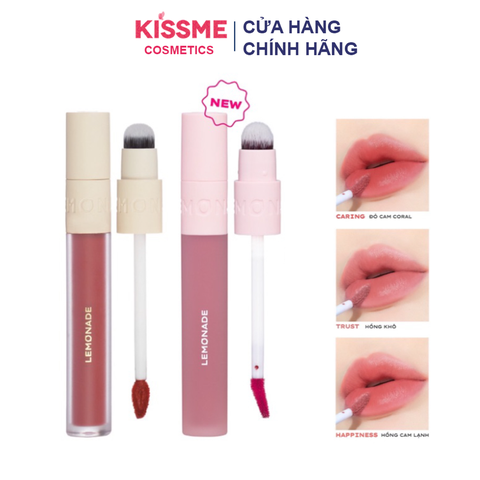 Son Kem Mịn Lì Thuần Chay Lemonade Perfect Couple Lip