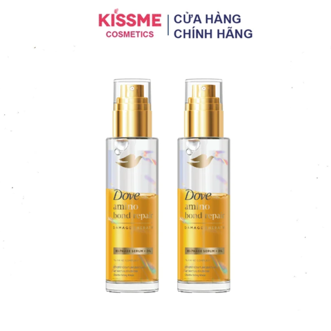 Dưỡng Tóc Dove 2 Trong 1 Cho Tóc Bóng Mượt 77ml