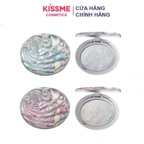 Phấn Phủ Nén Flower Knows Shell Jewel Collection Baked Powder 9G