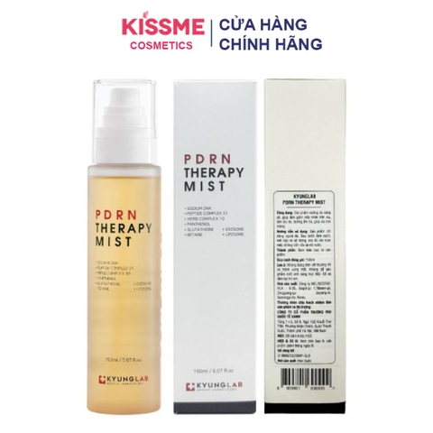 Xịt khoáng Dưỡng Ẩm Tái sinh tế bào Kyung Lab PDRN Therapy Mist 150ml