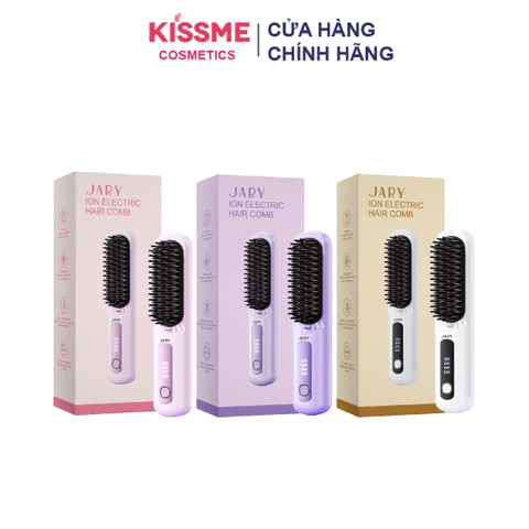 Lược điện chải tóc không dây Ion âm Jary