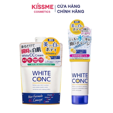 Kem dưỡng trắng WHITE CONC BODY CC CREAM