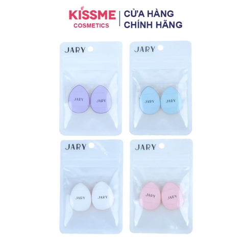 Mút Ngón Tay Jary Finger Makeup Puff - Set 2 Miếng