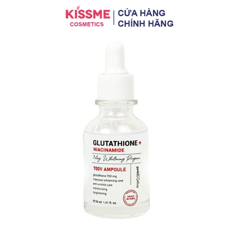 Tinh chất Dưỡng Trắng Mờ Thâm Nám Angel's Liquid Glutathione Niacinamide 700V-Ampoule