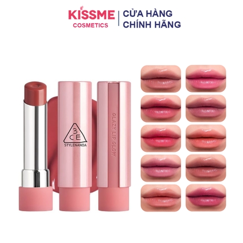 Son Bóng Dưỡng Môi Có Màu 3CE Glazy Lip Glow