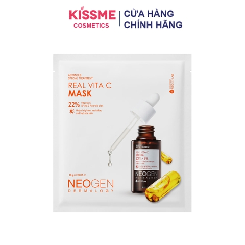Mặt Nạ Dưỡng Sáng Neogen Dermalogy 22% Vita C