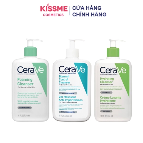Sữa rửa mặt da nhạy cảm CeraVe Cleanser