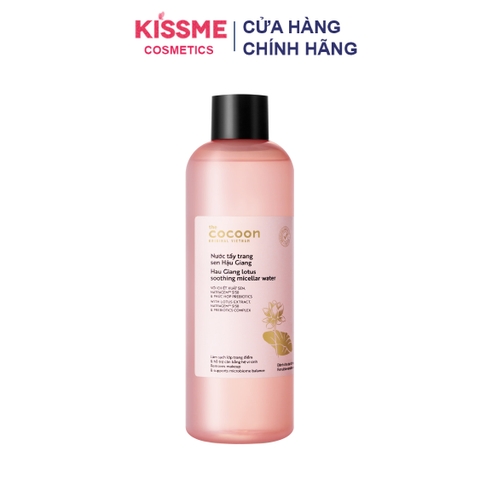 Nước tẩy trang Cocoon sen Hậu Giang