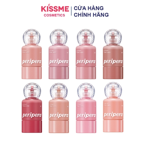 Má Hồng Kem Peripera Syrupy Tok Cheek