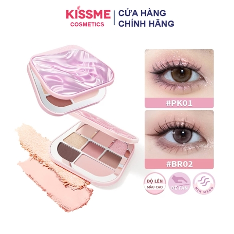 Bảng Phấn Mắt 8 Ô Focallure 8 Pan Pressed Powder Palette