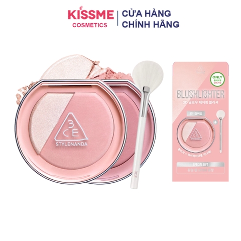 Phấn Má Hồng 3CE Blushlighter + Cọ