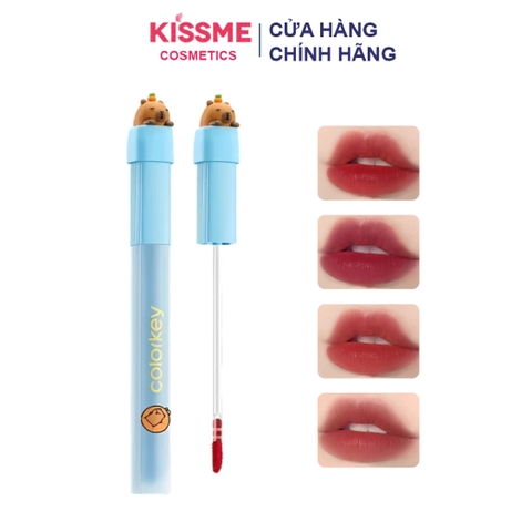 Son Kem Lì Siêu Mịn Colorkey Soft Matte Water Tint Capybara Edition