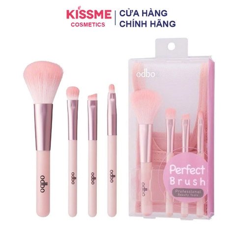 Bộ cọ 4 cây ODBO Perfect Brush