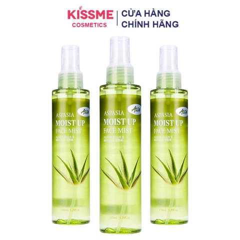 Xịt Khoáng Dưỡng Ẩm Lô Hội Aspasia Moist Up Face Mist 150ml