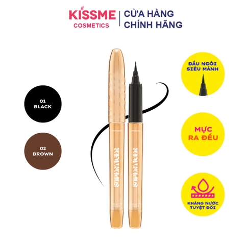 Bút Kẻ Mắt Siêu Mảnh, Chống Trôi Lemonade Supertiger Tigereyes Liner
