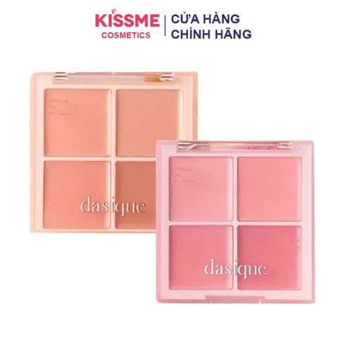 Má Hồng Kem 4 Ô Dasique Blending Mood Cheek Màu 18 19