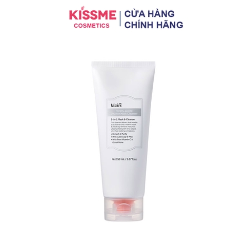 Sữa rửa mặt Freshly Juiced Vitamin Mask Cleanser Dear, Klairs