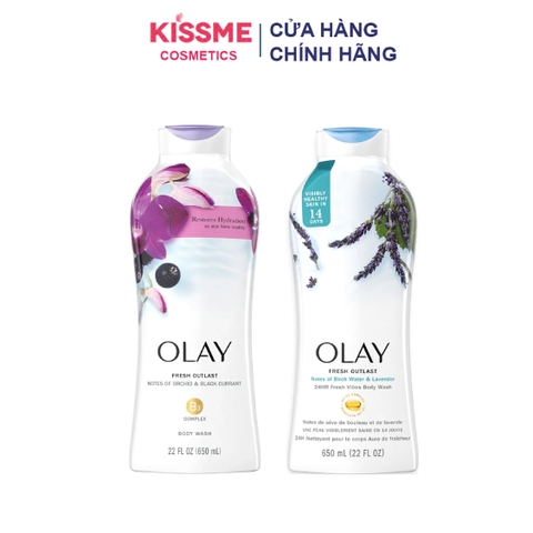 Sữa tắm dưỡng da Olay Fresh Outlast