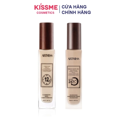 Kem nền  mỏng nhẹ, lâu trôi, che phủ tốt ARTMISS