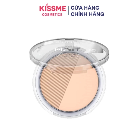 Phấn Phủ Kiềm Dầu Che Phủ Tốt Catrice All Matt Plus Shine Control Powder 10g