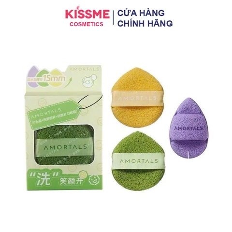 Bông Rửa Mặt Bọt Biển AMORTALS