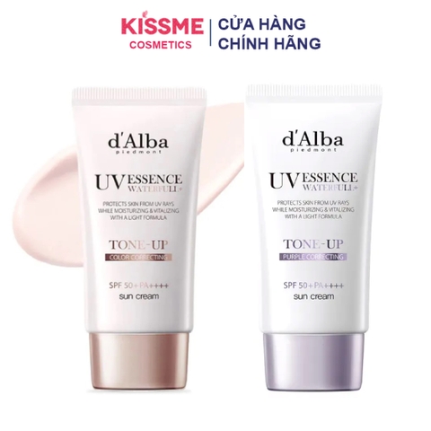 Kem chống nắng nâng tone d'AIba Waterfull TONE UP Sun Cream SPF50+ PA++++