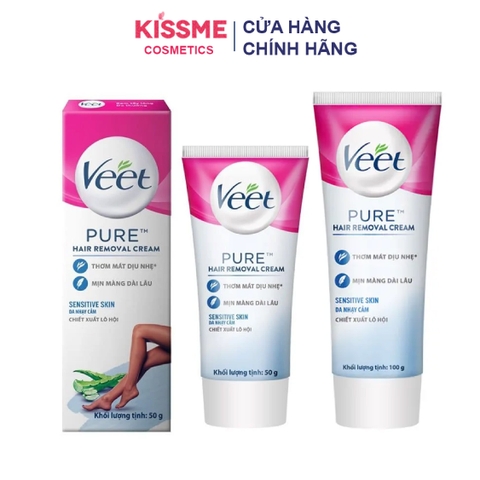 Kem Tẩy Lông Veet Hair Removal Cream 50g/100g