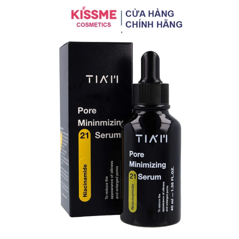 Serum Tiam Đen 20% Niacinamide Pore Minimizing
