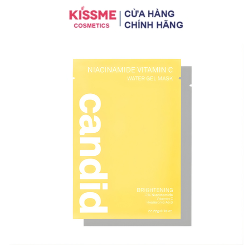 Mặt nạ Candid vàng dưỡng sáng Niacinamide Vitamin C Water Gel Mask