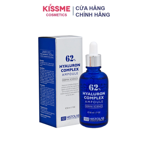 Serum Histolab 62% Hyaluron Complex 50ml Cấp ẩm, Phục hồi da