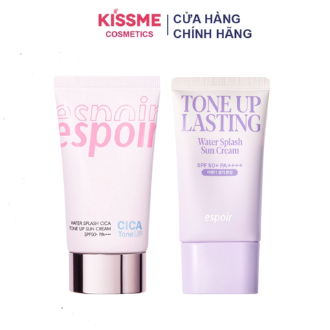 Kem chống nắng Espoir Water Splash Cica Tone Up Sun Cream SPF50+