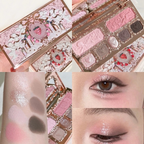 Phấn Mắt Flower Knows Strawberry Cupid