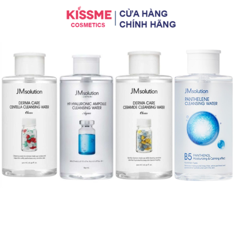 Tẩy trang Da Nhạy Cảm JM Solution Cleansing Water H9 Hyaluronic Ampoule
