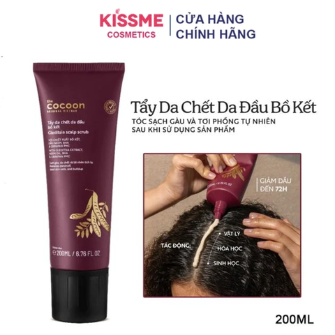 Tẩy Tế Bào Chết Da Đầu Bồ Kết Cocoon