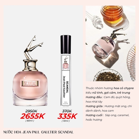Nước hoa Jean Paul Gaultier Scandal