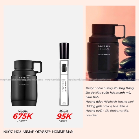 Nước hoa Armaf ODYSSEY HOMME MAN