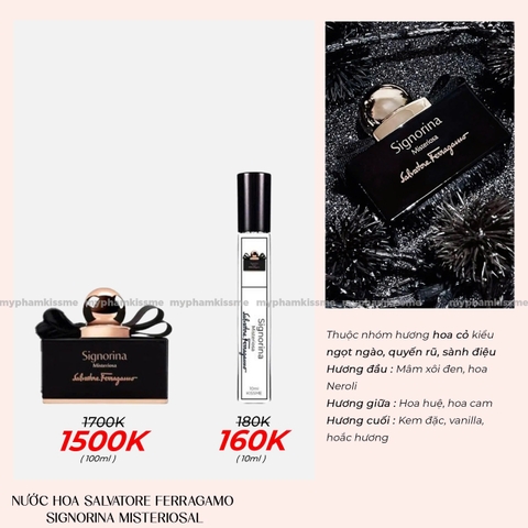 Nước hoa Salvatore Ferragamo Signorina Misteriosa