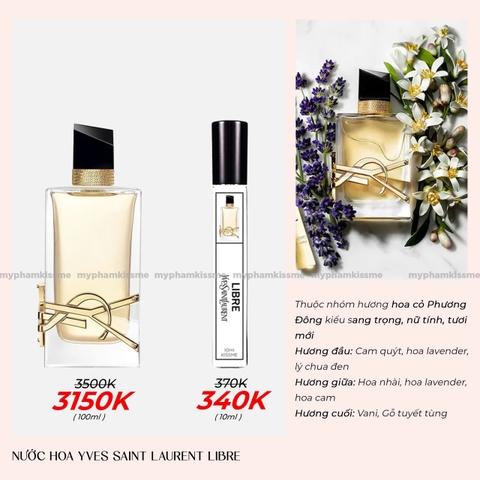 Nước hoa Yves Saint Laurent Libre