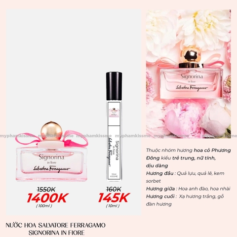 Nước hoa Salvatore Ferragamo Signorina In Fiore