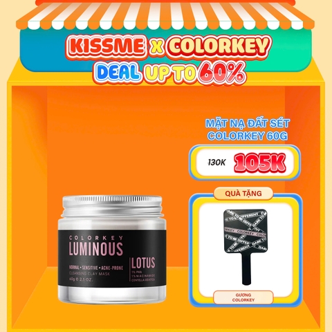 Mặt Nạ Đất Sét Colorkey Luminous Cleansing Clay